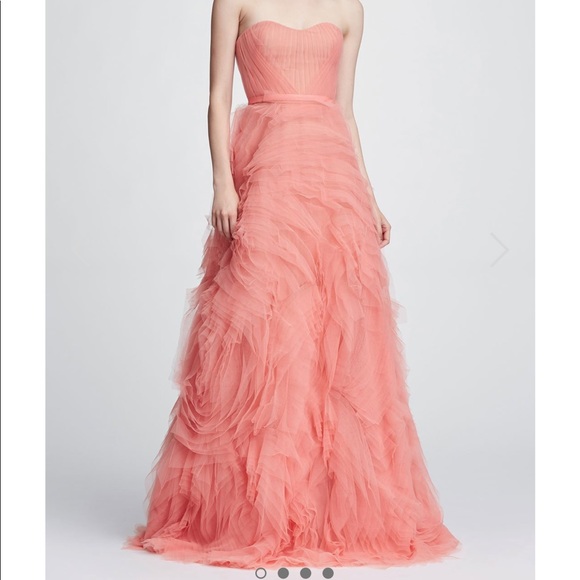 Marchesa Note Tulle Gown - Picture 2 of 8